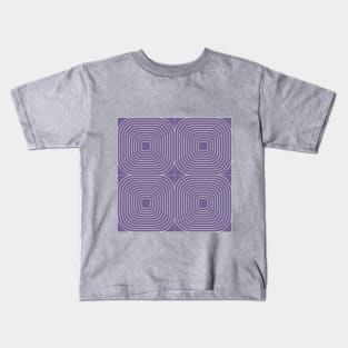 Violet Minimalism Kids T-Shirt